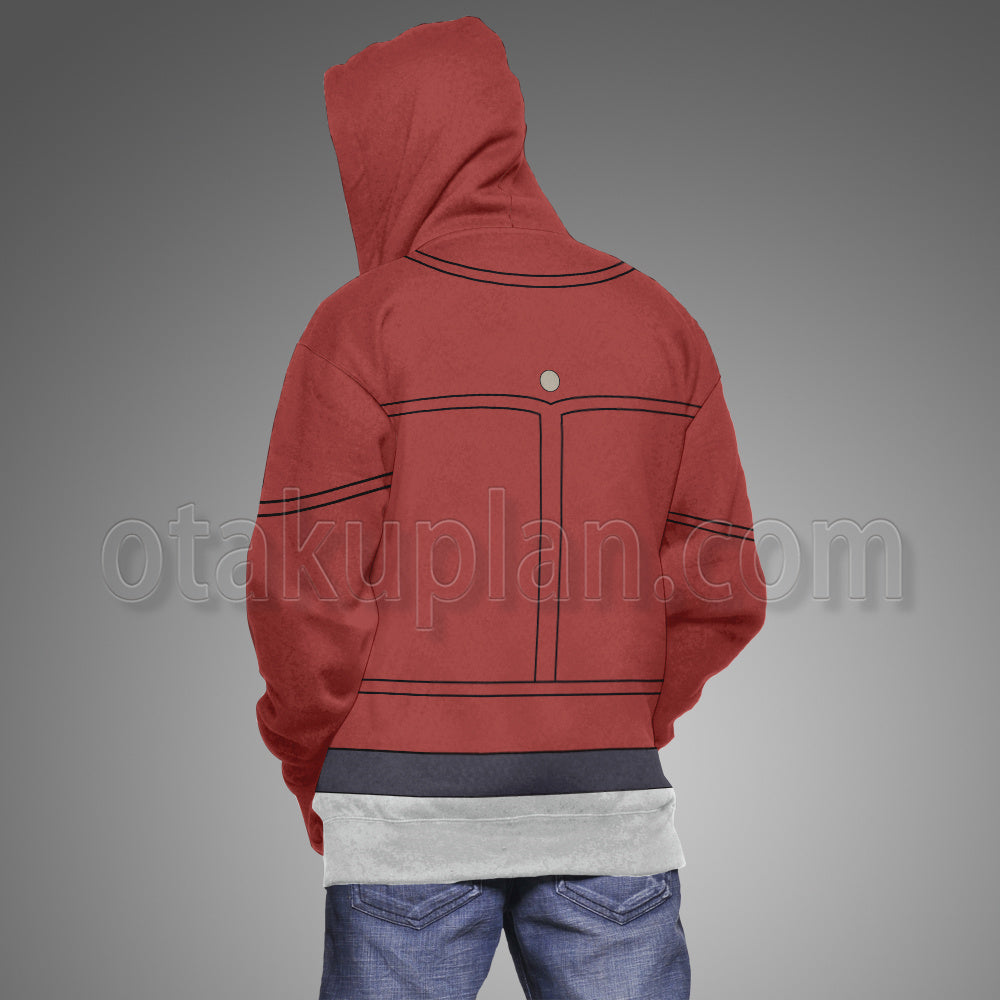 Cardfight Ebata Touya Red Cosplay Hoodie