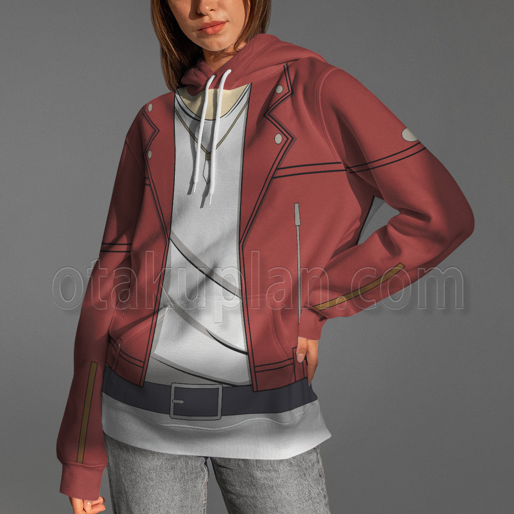 Cardfight Ebata Touya Red Cosplay Hoodie
