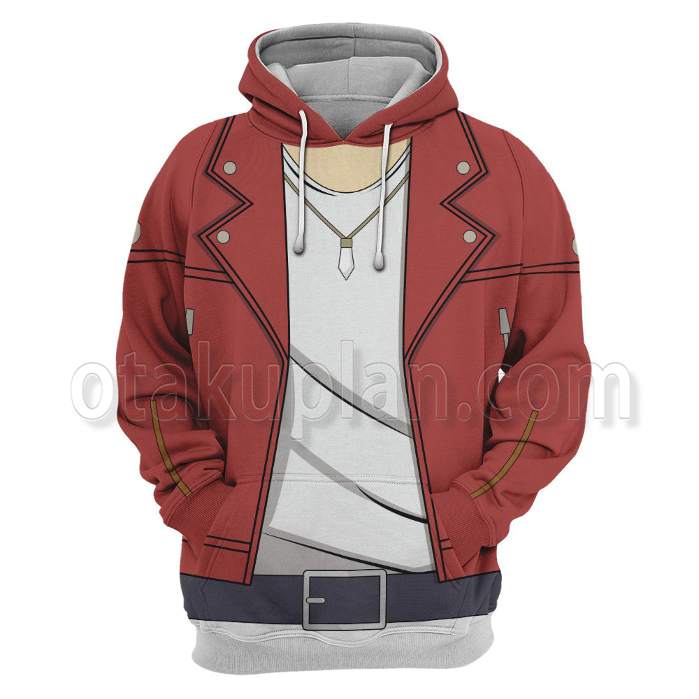 Cardfight Ebata Touya Red Cosplay Hoodie