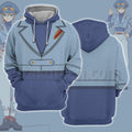 Cardfight Ookura Megumi Blue Cosplay Hoodie