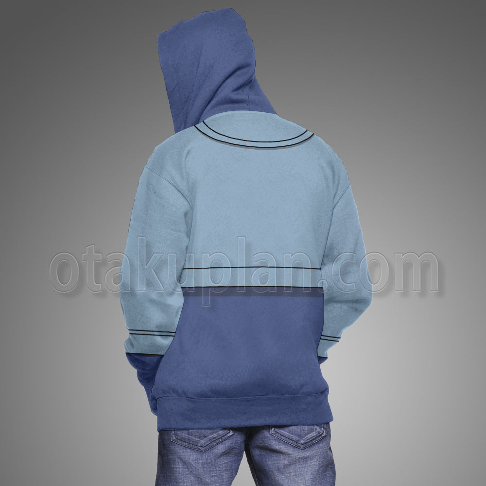 Cardfight Ookura Megumi Blue Cosplay Hoodie