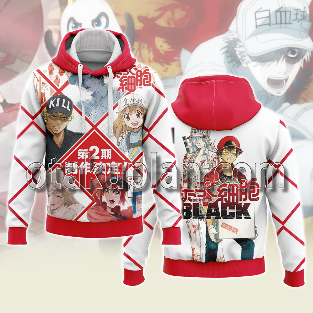 Cells At Work Season 2 Poster Hoodie