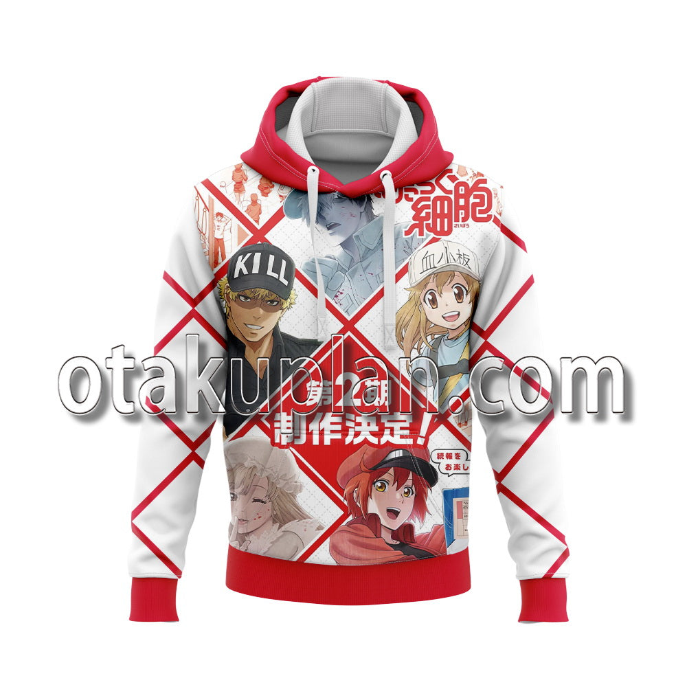 Cells At Work Season 2 Poster Hoodie