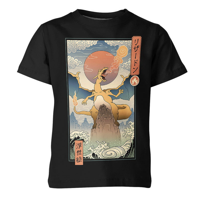 Charizard Ukiyo-e Hoodie / T-Shirt