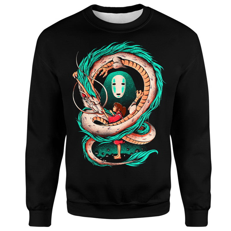 Chihiro And Haku Hoodie / T-Shirt