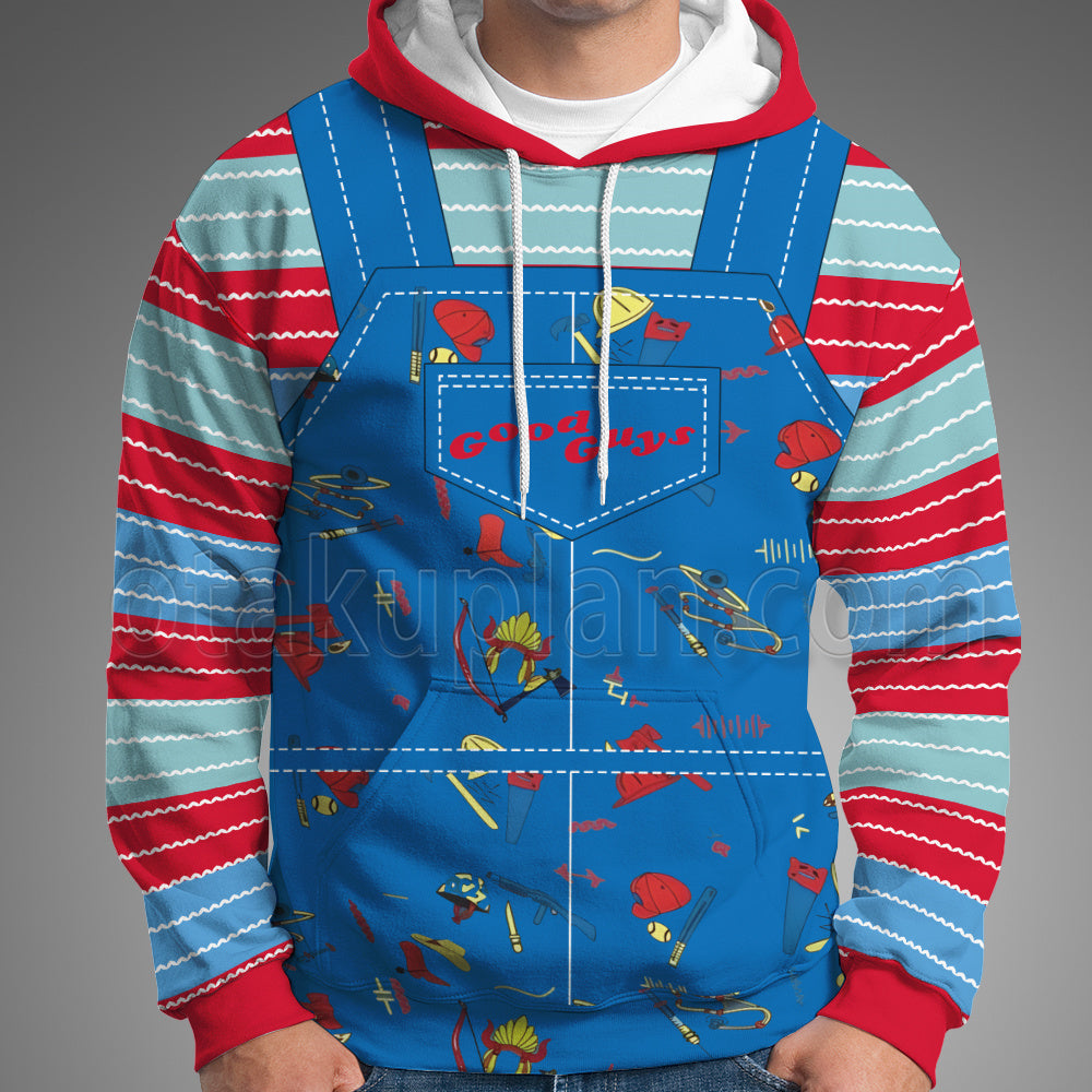 Chucky Toy Clothes Cosplay Hoodie