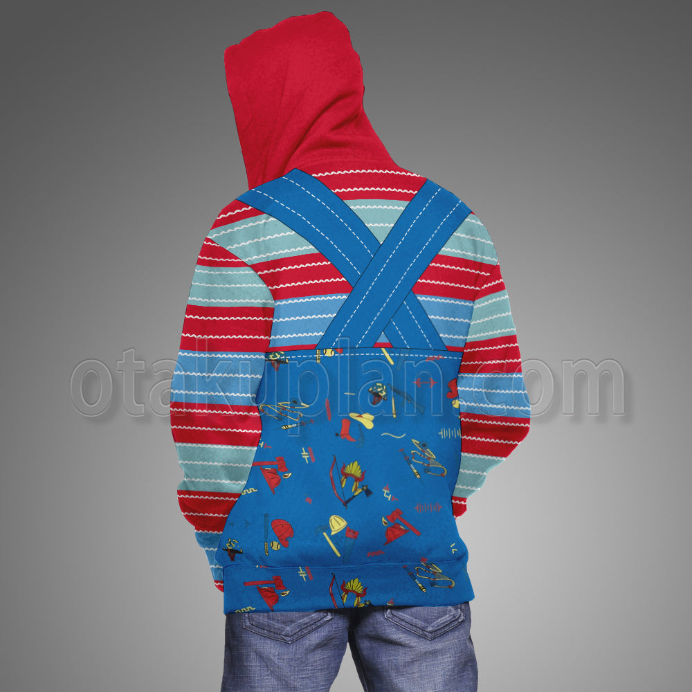 Chucky Toy Clothes Cosplay Hoodie