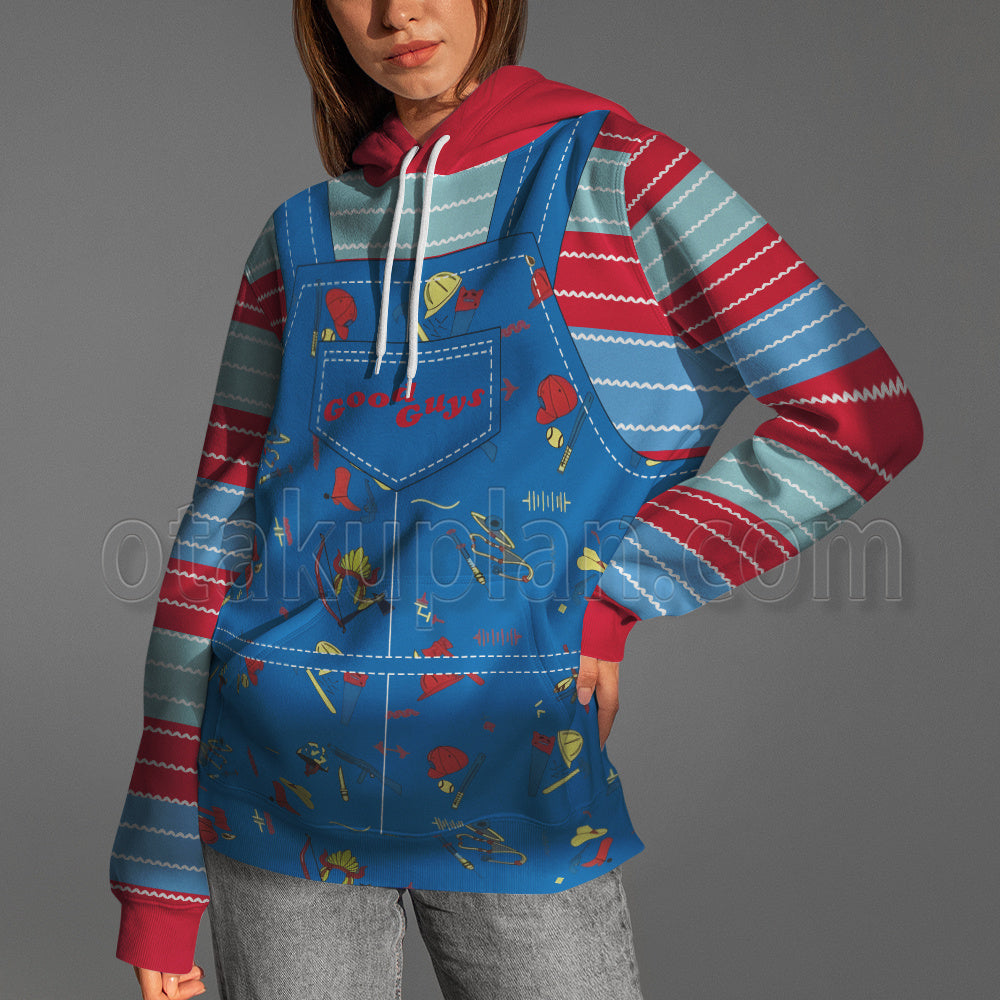 Chucky Toy Clothes Cosplay Hoodie