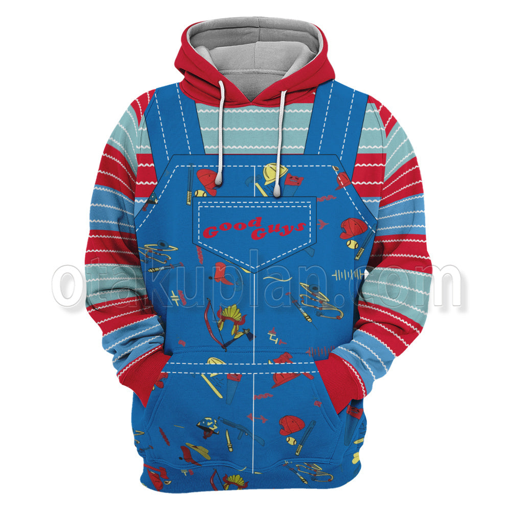 Chucky Toy Clothes Cosplay Hoodie