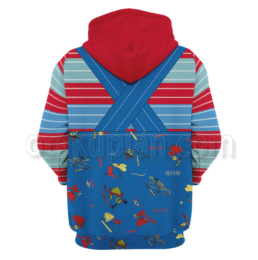 Chucky Toy Clothes Cosplay Hoodie