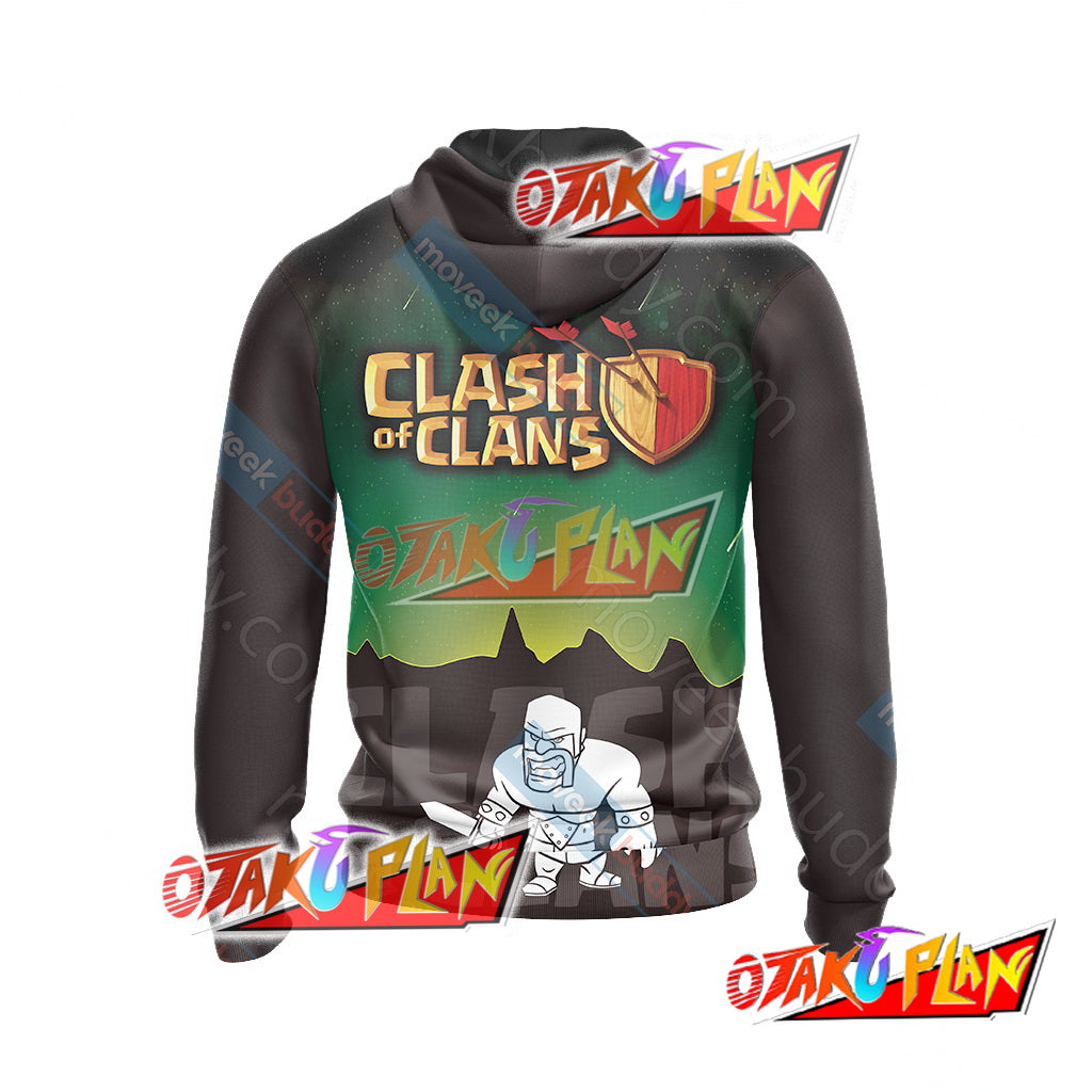 Clash of Clans Unisex 3D Hoodie