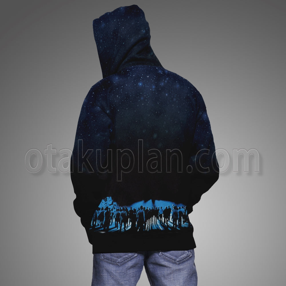 Close Encounters Of The Third Kind 1977 Blue Hoodie