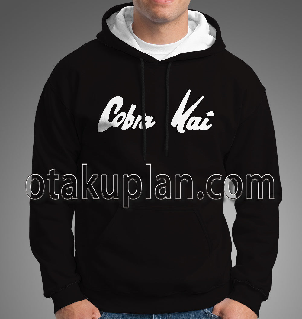 Cobra Kai Metal Snake Black Cosplay Hoodie