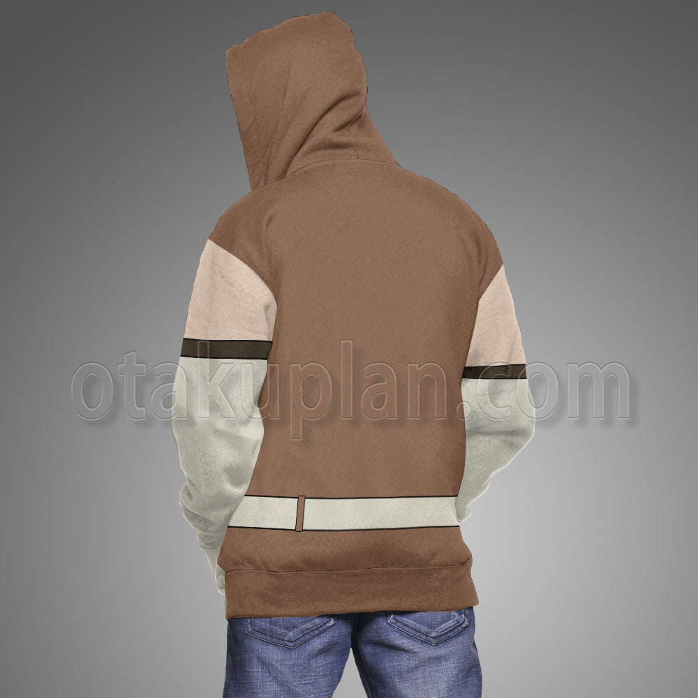 Anime Geass Lelouch Of The Rebellion Stadtfeld Kallen Brown Cosplay Hoodie