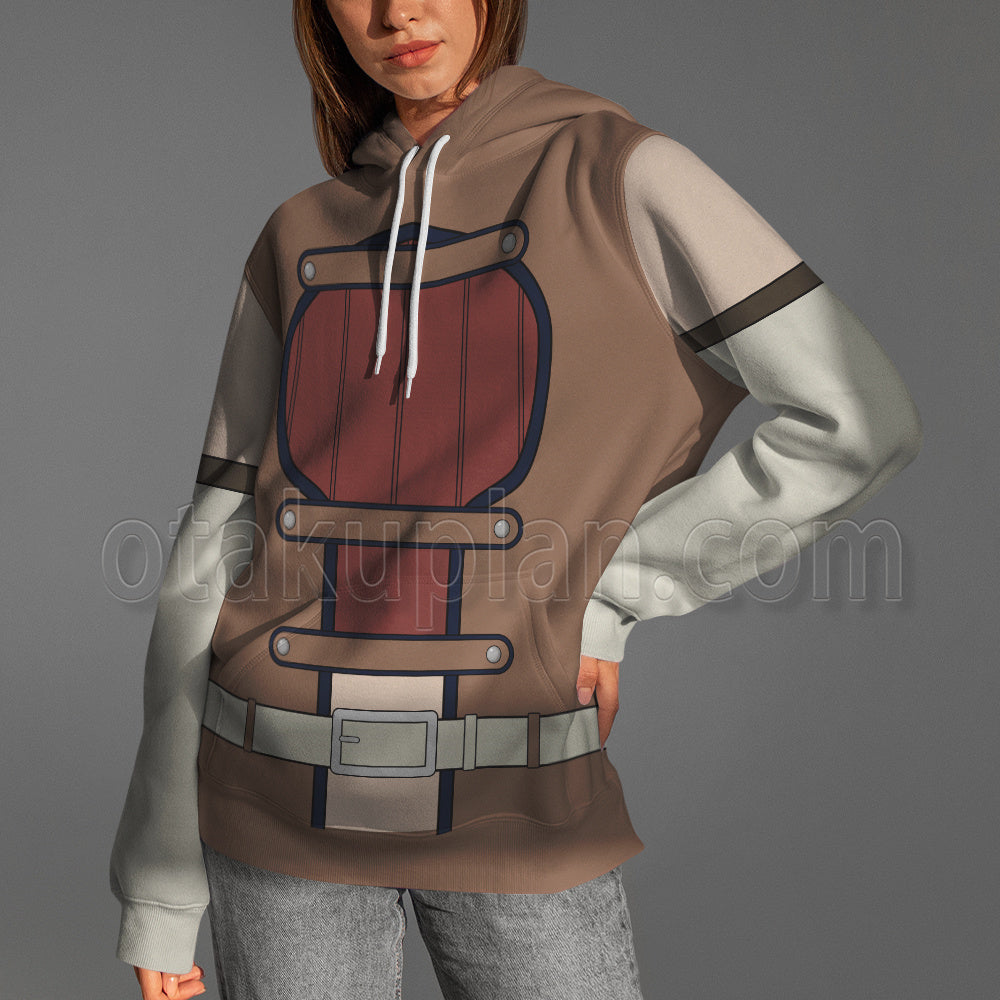 Anime Geass Lelouch Of The Rebellion Stadtfeld Kallen Brown Cosplay Hoodie