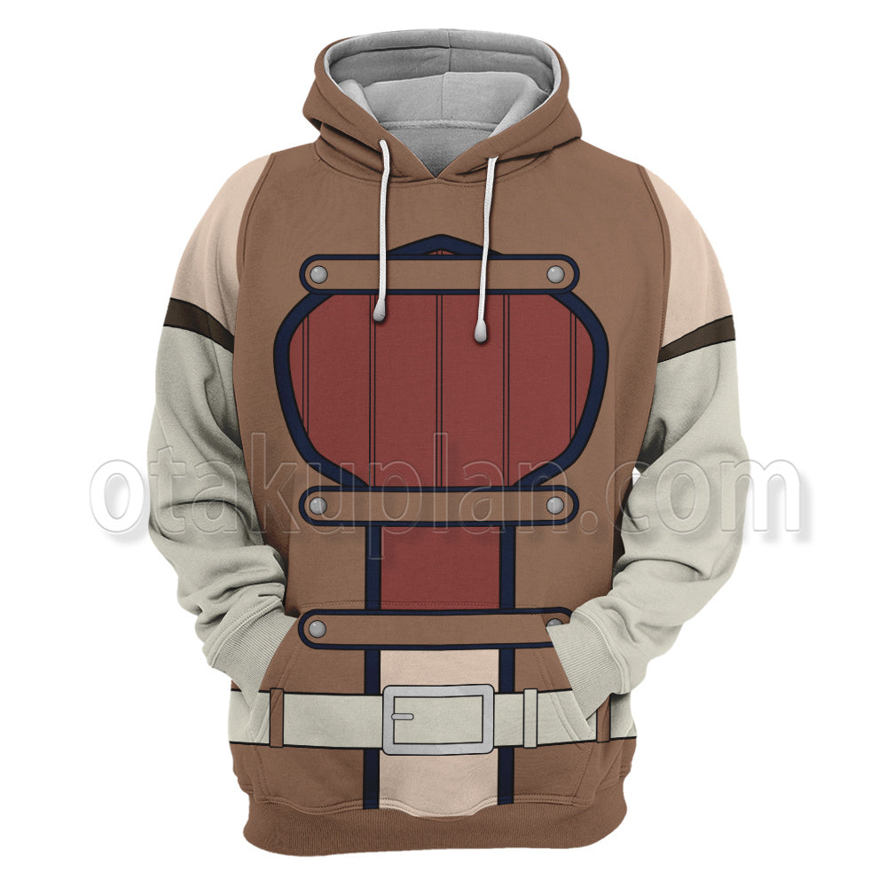 Anime Geass Lelouch Of The Rebellion Stadtfeld Kallen Brown Cosplay Hoodie