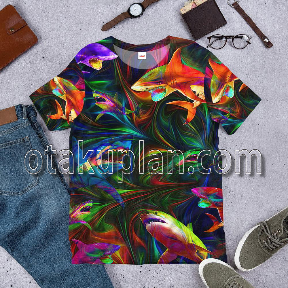 Colorful Shark T-Shirt / Hoodie