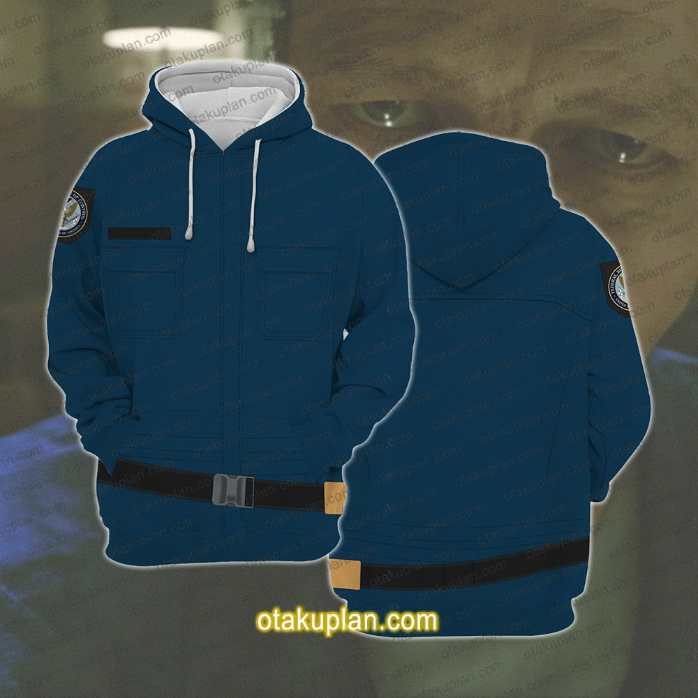 Control Ahti Cleaner Clothing Cosplay Hoodie