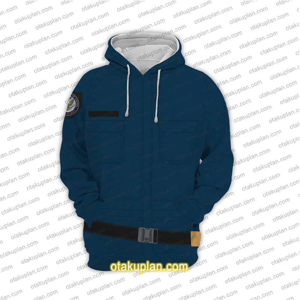 Control Ahti Cleaner Clothing Cosplay Hoodie