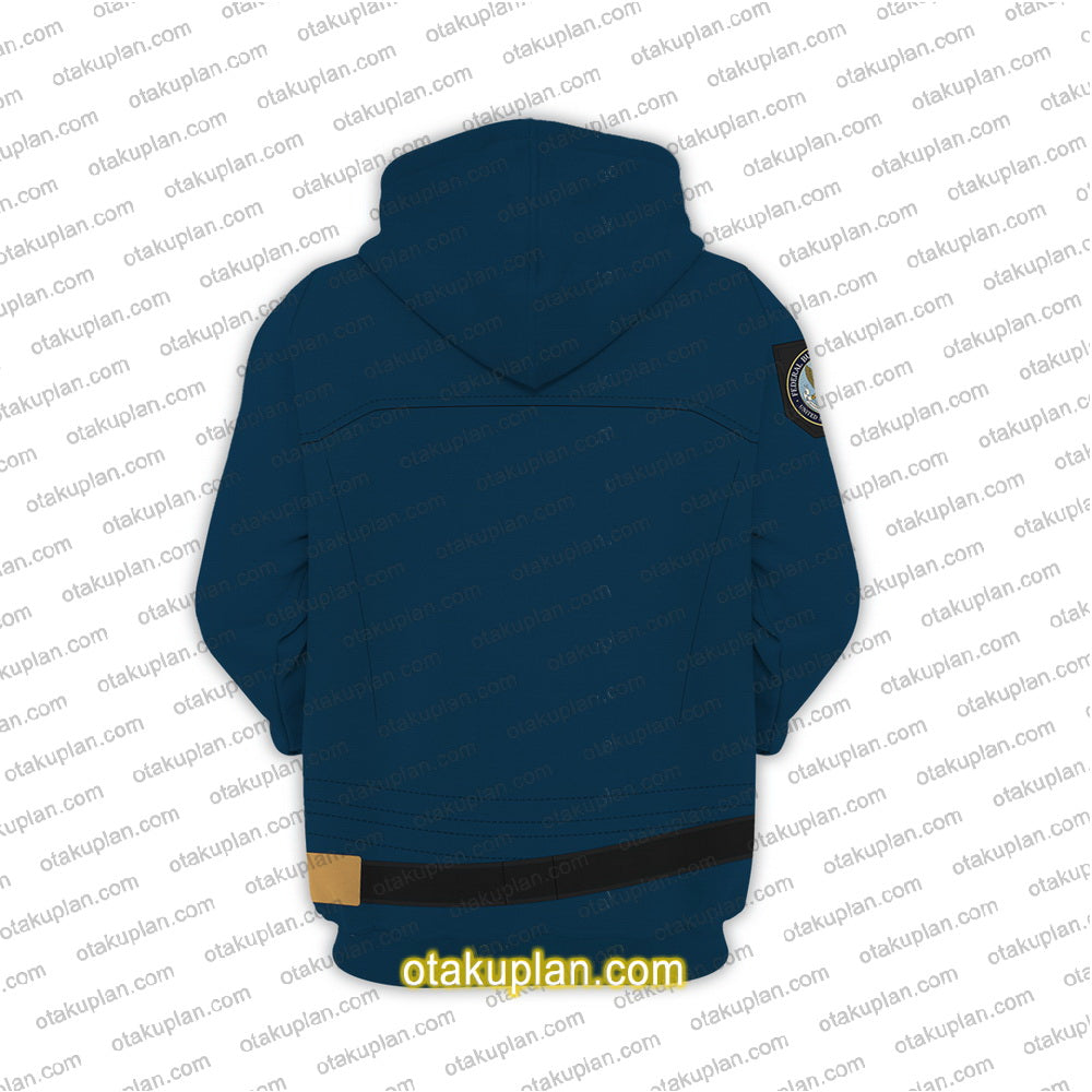 Control Ahti Cleaner Clothing Cosplay Hoodie
