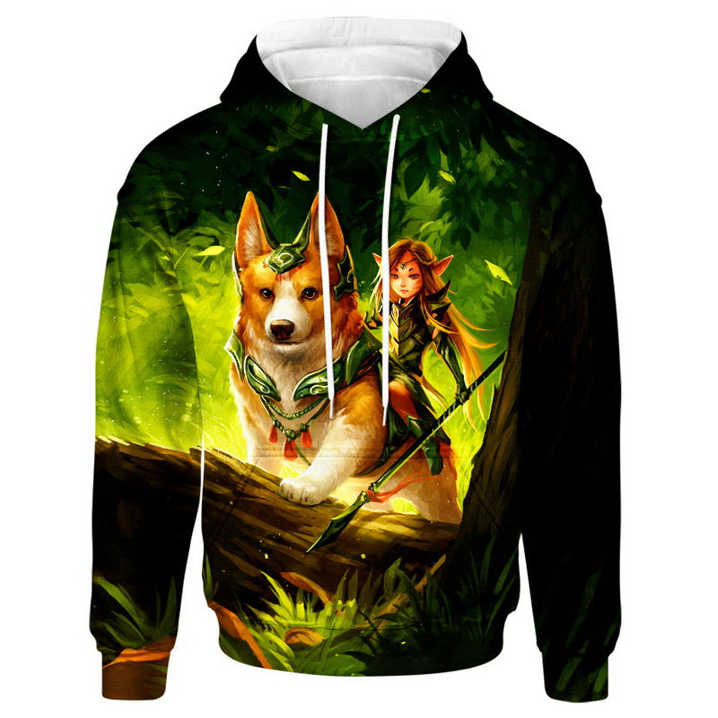 Corgi And Fairy Hoodie / T-Shirt