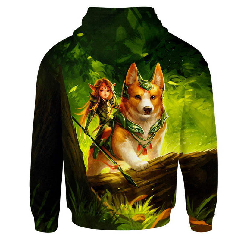 Corgi And Fairy Hoodie / T-Shirt