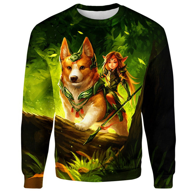 Corgi And Fairy Hoodie / T-Shirt