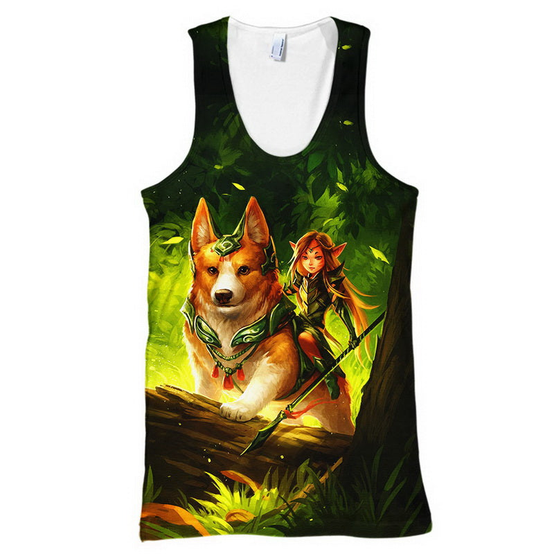 Corgi And Fairy Hoodie / T-Shirt