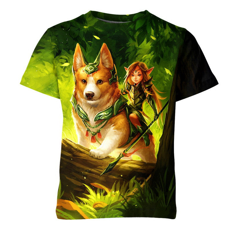 Corgi And Fairy Hoodie / T-Shirt