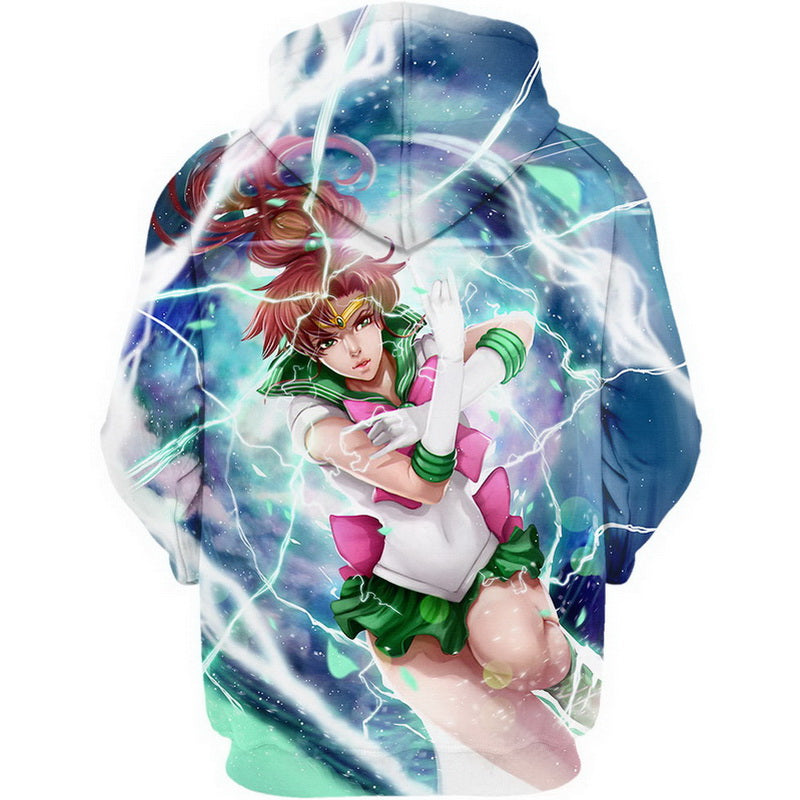 Crystal Sailor Jupiter Hoodie / T-Shirt