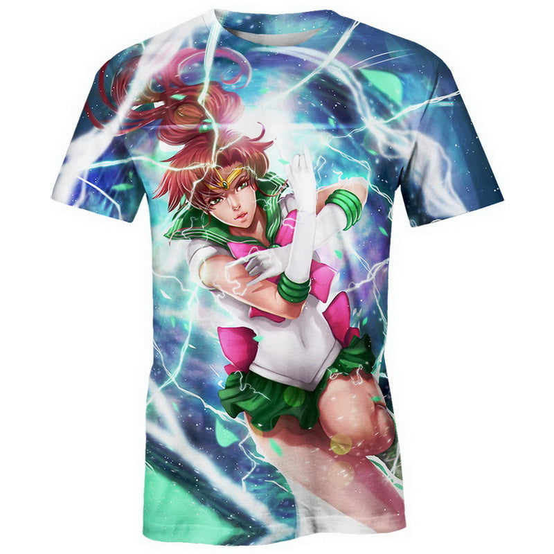 Crystal Sailor Jupiter Hoodie / T-Shirt