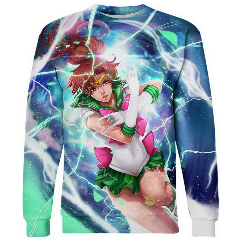 Crystal Sailor Jupiter Hoodie / T-Shirt