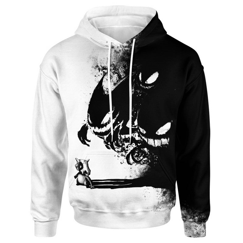 Cubone and Gastly Hoodie / T-Shirt