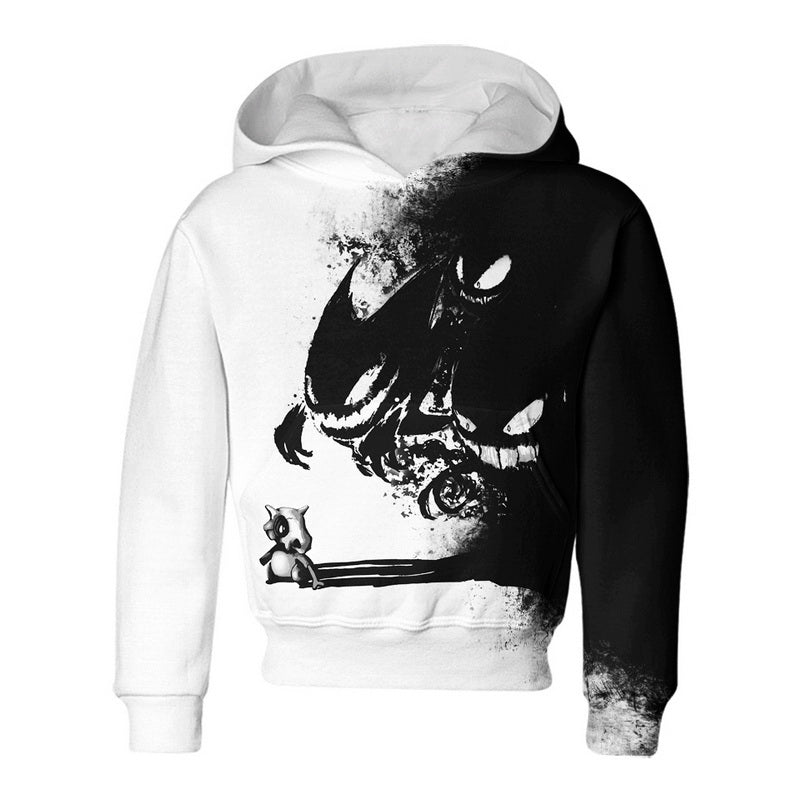 Cubone and Gastly Hoodie / T-Shirt