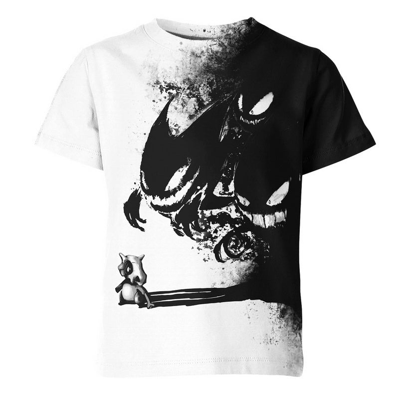 Cubone and Gastly Hoodie / T-Shirt