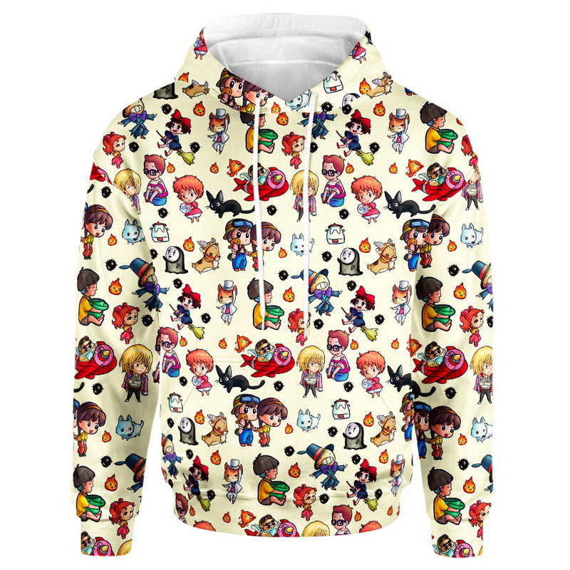 Cute Characters Studio Ghibli Hoodie / T-Shirt