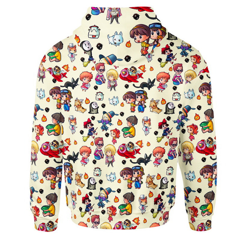 Cute Characters Studio Ghibli Hoodie / T-Shirt