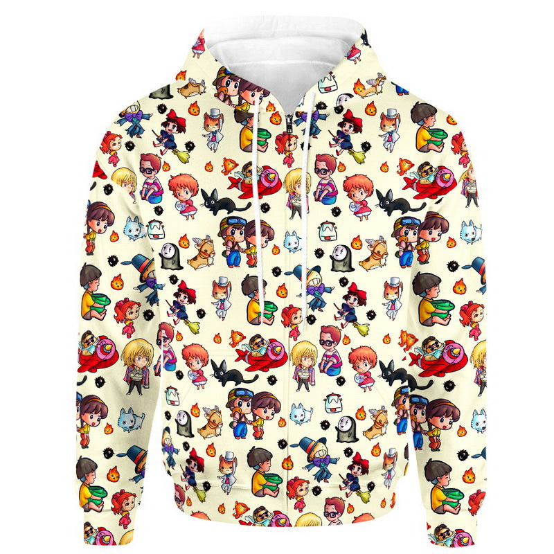 Cute Characters Studio Ghibli Hoodie / T-Shirt