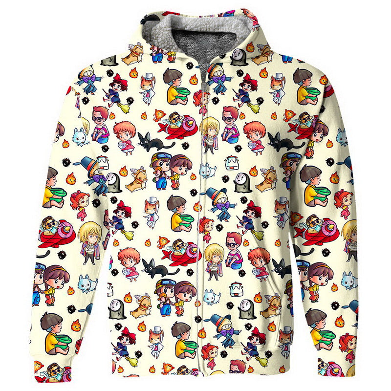 Cute Characters Studio Ghibli Hoodie / T-Shirt