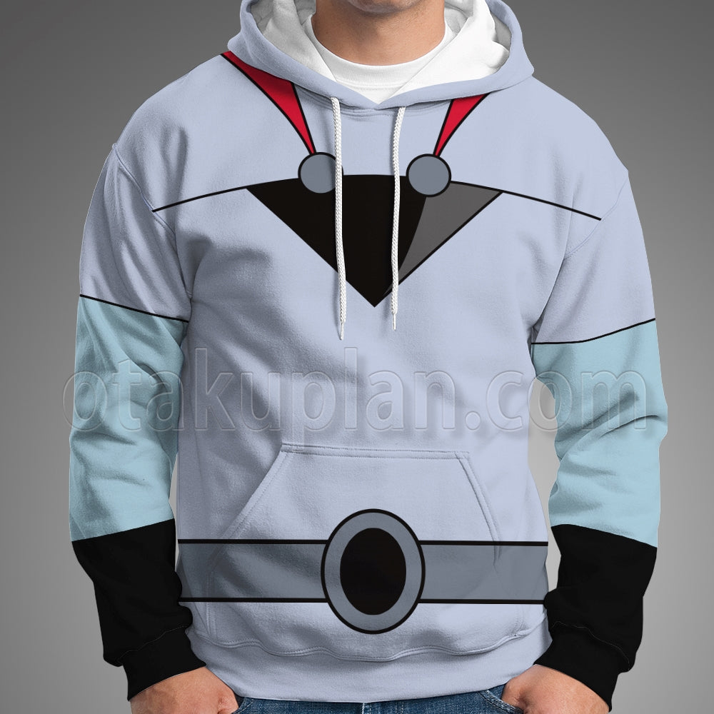 Danny Phantom Count Dracula Vlad Plasmius Battle Suit Cosplay Hoodie