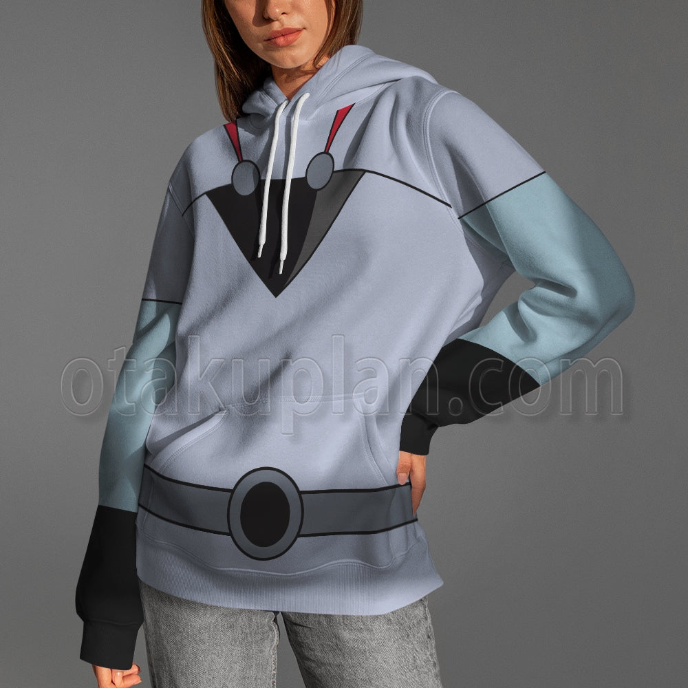 Danny Phantom Count Dracula Vlad Plasmius Battle Suit Cosplay Hoodie