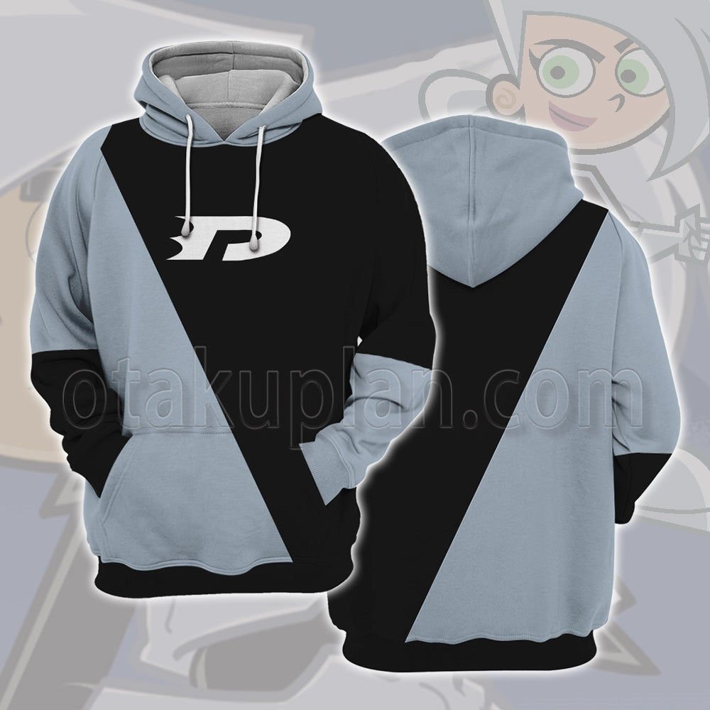 Danny Phantom Dani Fenton Dani Phantom Battle Suit Cosplay Hoodie