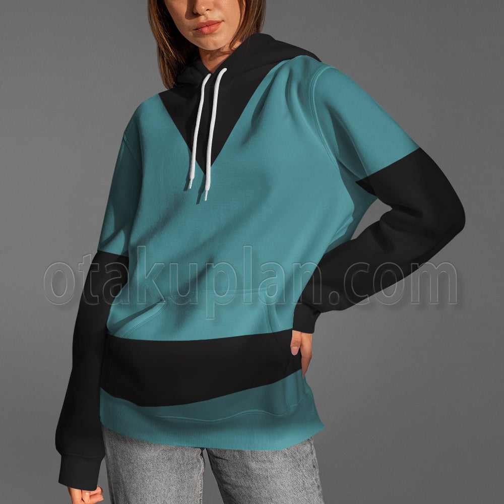 Danny Phantom Maddie Fenton Battle Suit Cosplay Hoodie