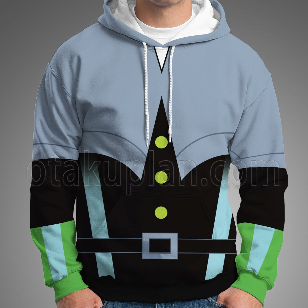 Danny Phantom Nicolai Technus Battle Suit Cosplay Hoodie