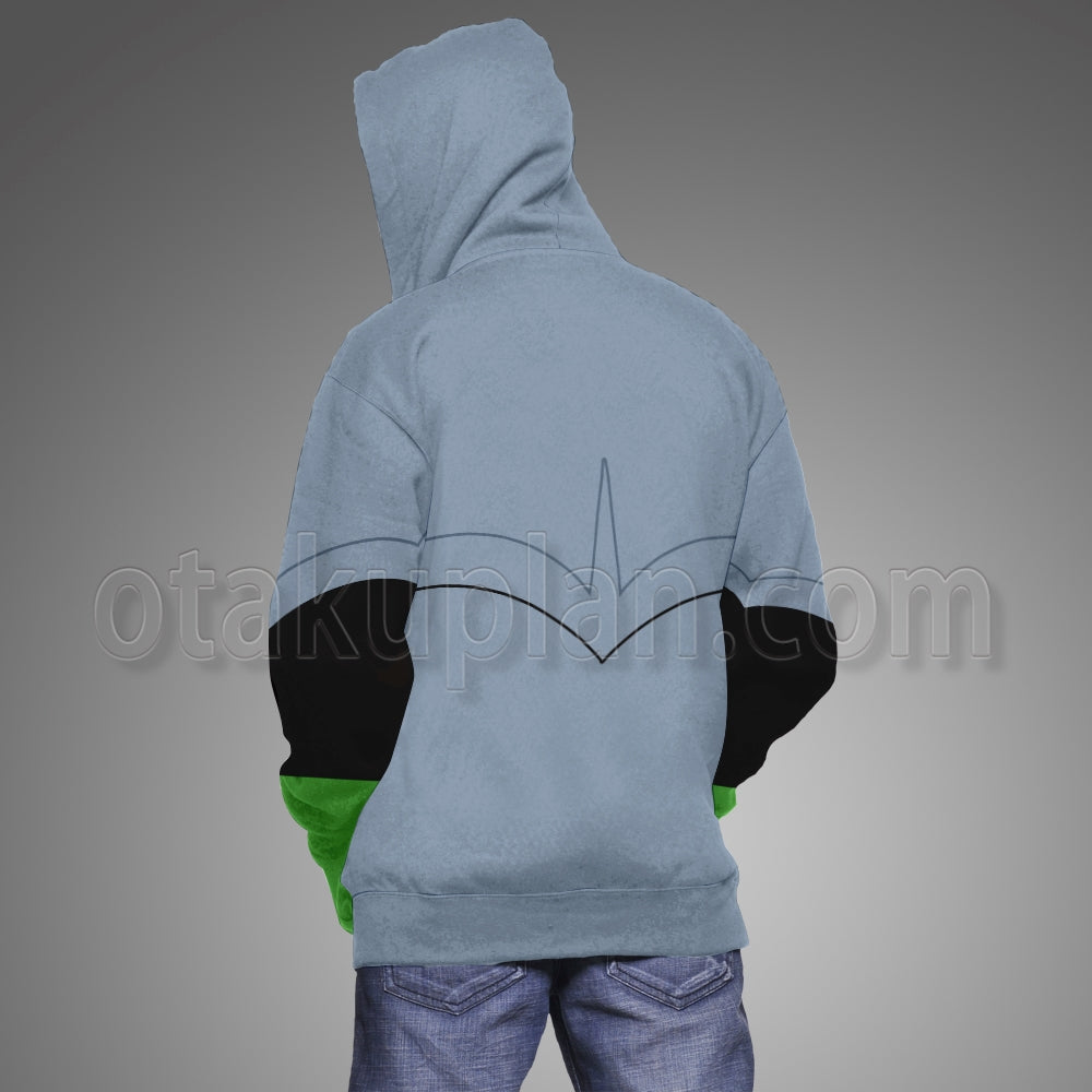 Danny Phantom Nicolai Technus Battle Suit Cosplay Hoodie