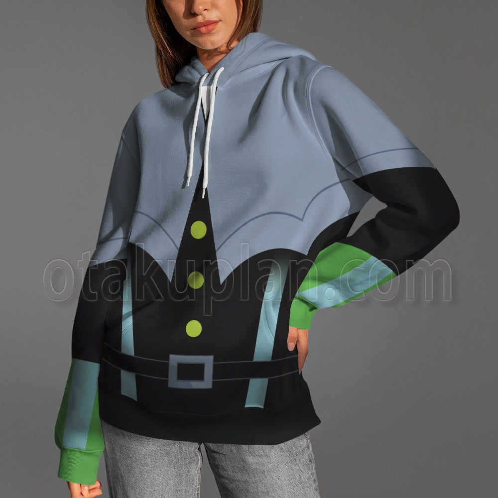 Danny Phantom Nicolai Technus Battle Suit Cosplay Hoodie