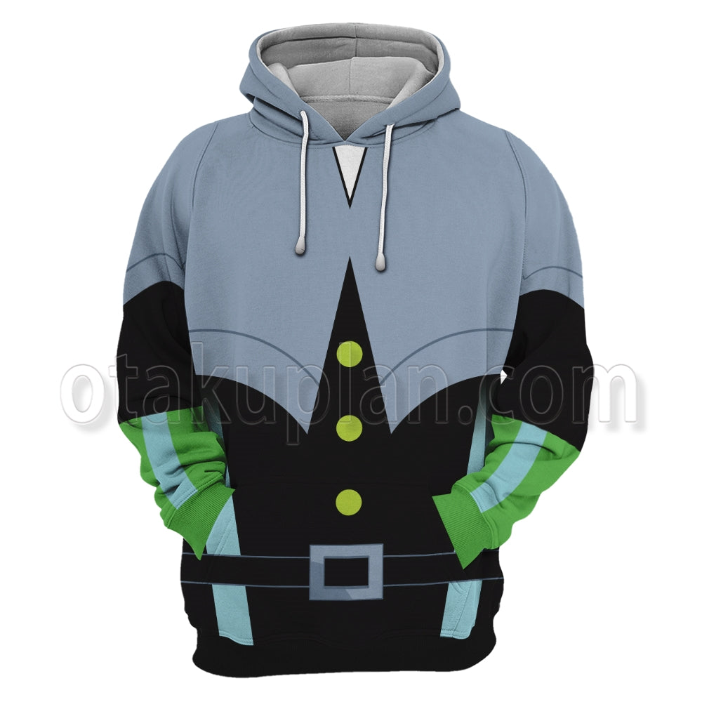 Danny Phantom Nicolai Technus Battle Suit Cosplay Hoodie