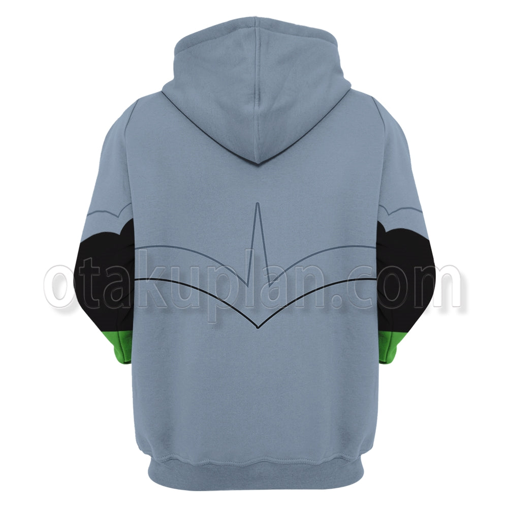 Danny Phantom Nicolai Technus Battle Suit Cosplay Hoodie