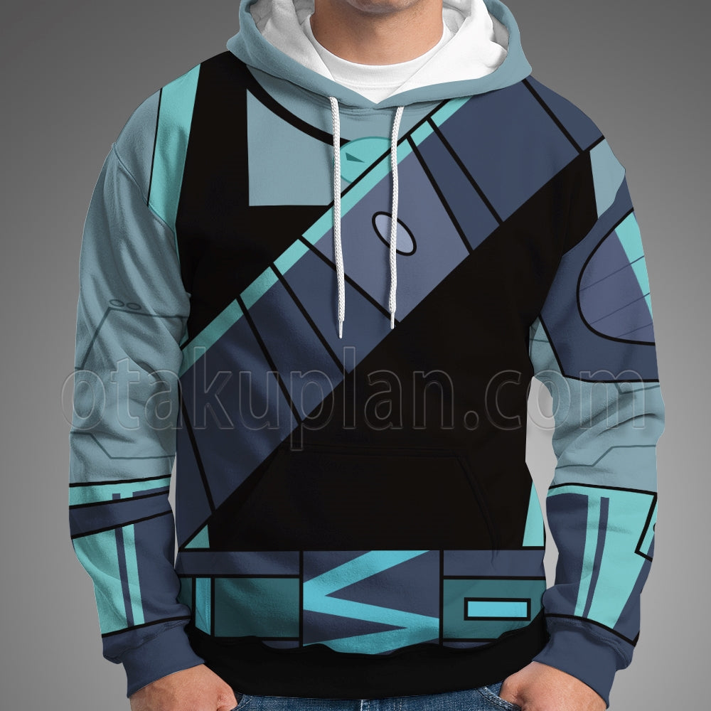 Danny Phantom Skulker Battle Suit Cosplay Hoodie