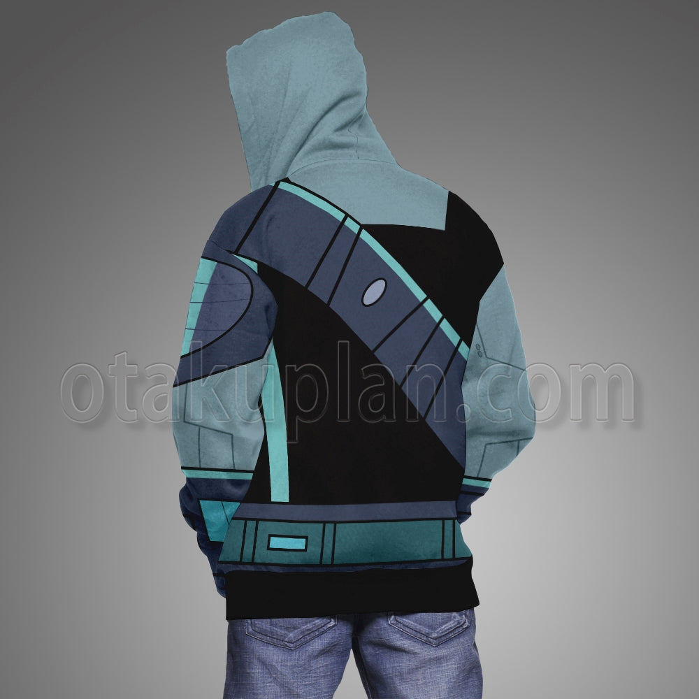 Danny Phantom Skulker Battle Suit Cosplay Hoodie